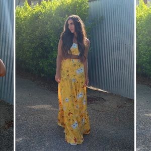 Two Piece Set - maxi skirt & top